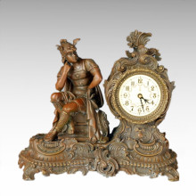 Reloj Estatua Romano Estrategos Bell Bronce Escultura Tpc-038